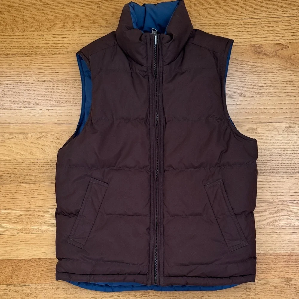 GAP Kids Reversible Quilted Vest Youth M